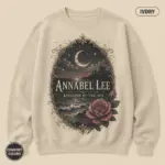 annabel lee gothic romance sweatshirt studio frontal ivory