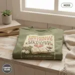 emotionally damaged by a fictional character funny bookish garment dyed t shirt fantasy romance read interior moss