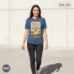 emotionally damaged by a fictional character funny bookish garment dyed t shirt fantasy romance read sunlight female blue jean