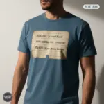 my reading list makes people nervous funny banned books garment dyed t shirt bookish tee creative male blue jean