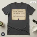 my reading list makes people nervous funny banned books garment dyed t shirt bookish tee flatlay pepper