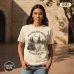 new england horror reader gothic book lover t shirt sunlight female ivory