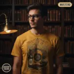 the cask of amontillado t shirt creative male mustard