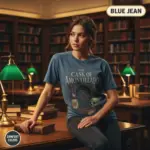 the cask of amontillado t shirt library female blue jean