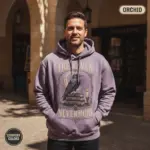 the raven nevermore hoodie sunlight male orchid