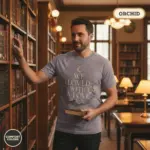 we loved with a love t shirt library male orchid