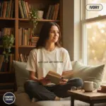 well read and dangerous banned books garment dyed t shirt bookish statement tee reading nook female young ivory